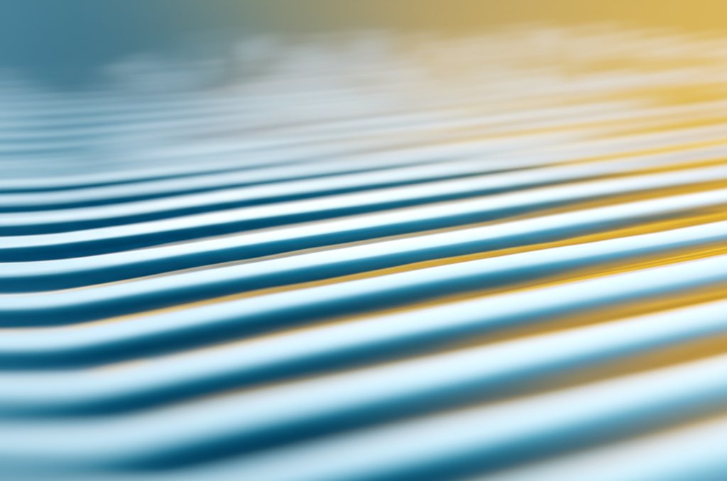 Abstract waves of light on calm water representing structured alcohol treatment